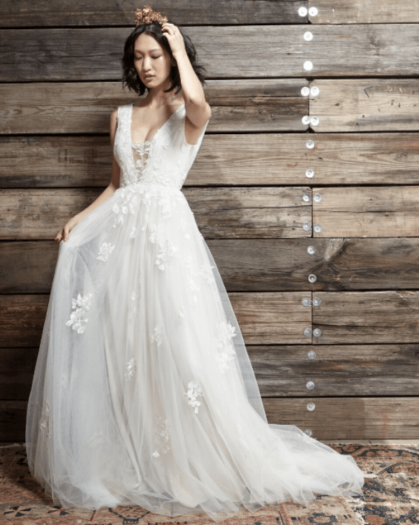 Picture Of stunning moment time bridal dresses collection ivy aster  7