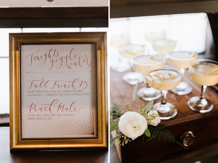 Vintage Industrial Rehearsal Dinner With Copper Details