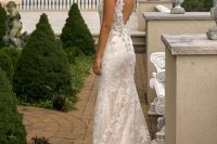 02 sheath lace wedding gown
