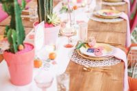 05 colorful desert wedding table setting