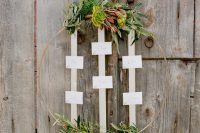 09 succulents and greenery wreath