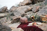 15 boho chic desert  wedding picnic