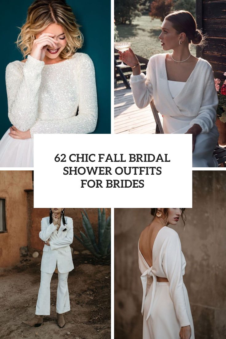 62 Chic Fall Bridal Shower Outfits For Brides