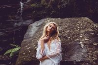 Boho Chic Bridal Fashion Editorial In The Woods 10