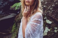 Boho Chic Bridal Fashion Editorial In The Woods 11