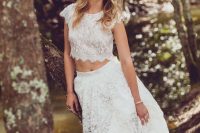 Boho Chic Bridal Fashion Editorial In The Woods 13