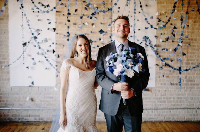 Picture Of Playful And Art Filled Chicago Wedding 5