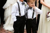 Ring bearer outfits with sneakers