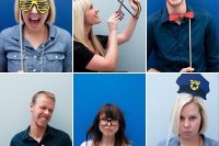 DIY free printable props for your photo booth