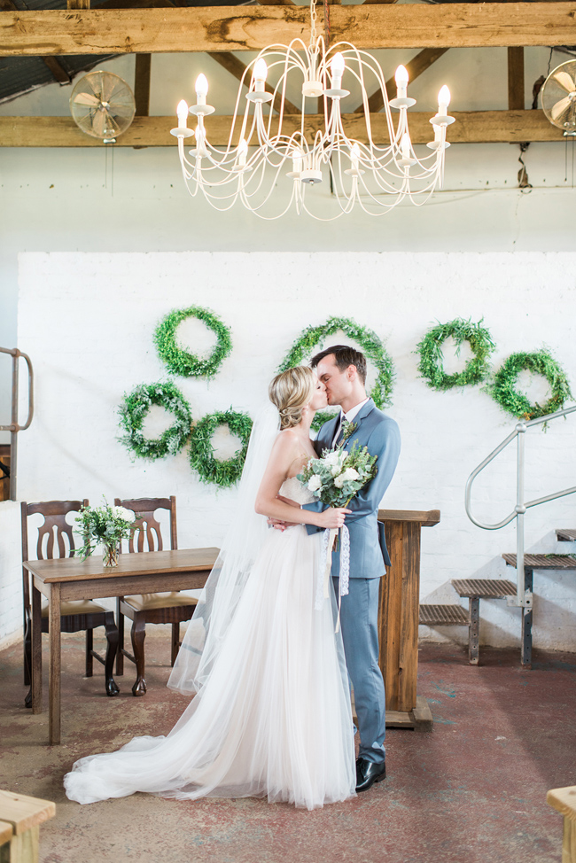 Rustic Wedding With A Refreshing Color Palette