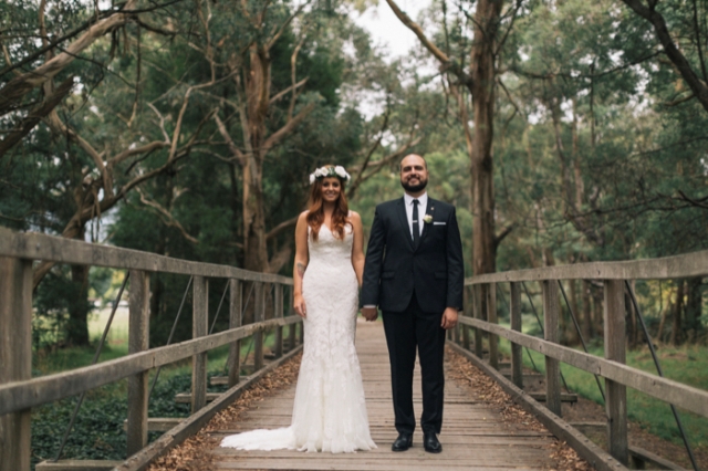 Picture Of Touching Yarra Ranges Wedding 8