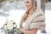 wear just a bit of bronzer to a winter wedding as lots of bronzer and highlighter is better for spring and summer