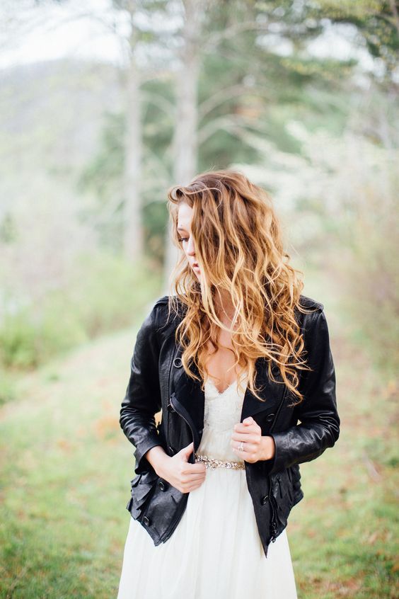 27 Chic Ways To Rock A Leather Jacket At Your Wedding