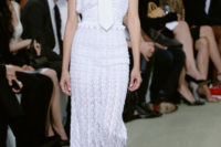 19 Givenchy textural maxi dress with a tie