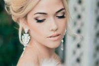 20 winter wedding makeup with creamy formulas and a subtle smokey eye