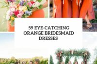 59 eye-catching orange bridesmaid dresses cover