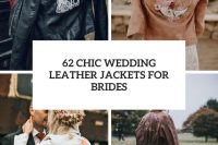 62 chic wedding leather jackets for brides cover