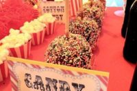 Candy bar for wedding day