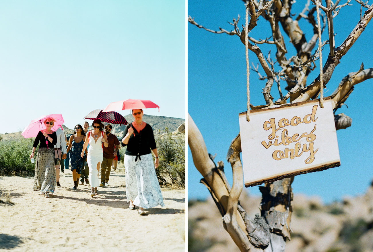 Picture Of Retro Styled Desert Wedding In Joshua Tree 4