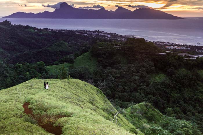 Wonderful Rustic Wedding In The Mountains Of Tahiti