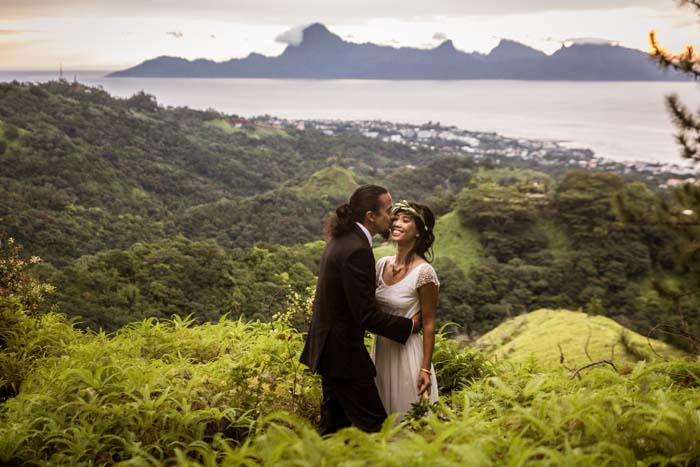 Wonderful Rustic Wedding In The Mountains Of Tahiti 9