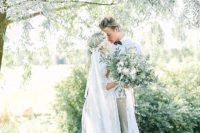 01 This beautiful garden wedding shoot took place in Sweden