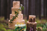 drip wedding cakes