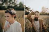 06 Both guys nailed their 30s and 40s inspired looks and the groom brought a fresh hipster touch