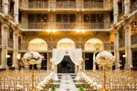 10 Peabody Library in Baltimore is ideal for an art deco wedding
