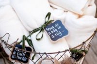 20 prevent your guests from catching a cold and give them useful favors