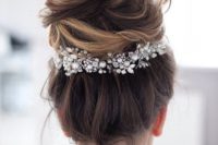 25 a top knot can be messy, too, and look drop dead gorgeous