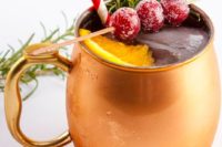 37 hot chocolate with orange and cranberries