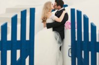 10 wonderful blue and white Santorini island is a gorgeous place to get married