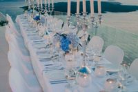 18 accentuate natural colors of Greek islands with your wedding table decor
