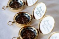 22 compass wedding favors for steampunk nuptials