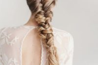 26 thick messy braid for hair with highlights to create a texture