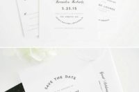 38 modern stationery with polka dots