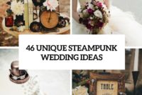 46 unique steampunk wedding ideas cover