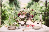 01 This chic garden wedding shoot was inspired by the beauty of English gardens with a light Mediterranean touch