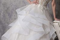 06 a floral bodice and layered tulle skirt