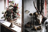 12 Dark boho florals and animal skulls are right what you need to make your wedding sophisticated and moody