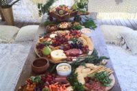 30 fruit and cheese platters for a rustic boho bridal shower