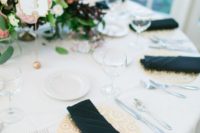 32 lace placemats give a cute and romantic touch to the table