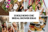 33 bold boho chic bridal shower ideas cover