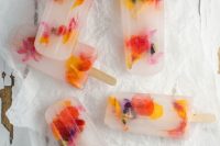 33 champagne flower popsicles is amazing for summer