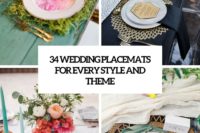 34 wedding placemats for every style and theme cover