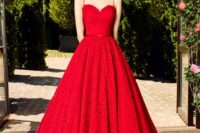 15 bridal spagetti strap sweetheart neckline full embellished romantic princess dress