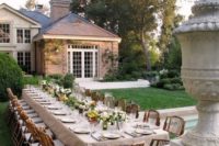 17 small and cozy backyard wedding reception