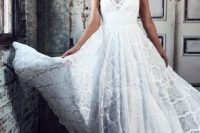 18 whimsy lace wedding dress by Grace Loves Grace