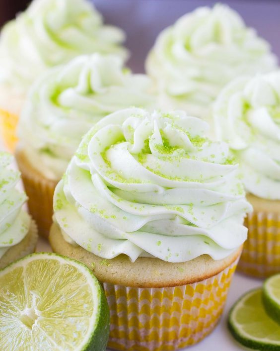 lemon lime cupcakes